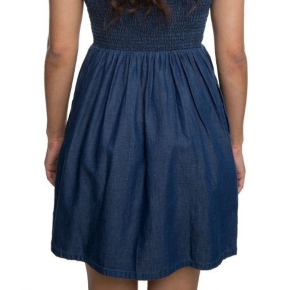 Vans Womens Denim Summer Dress (Vintage Blue) - Picture 7 of 10